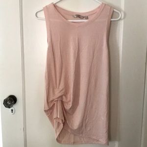 Athleta Twist tank, icy pink